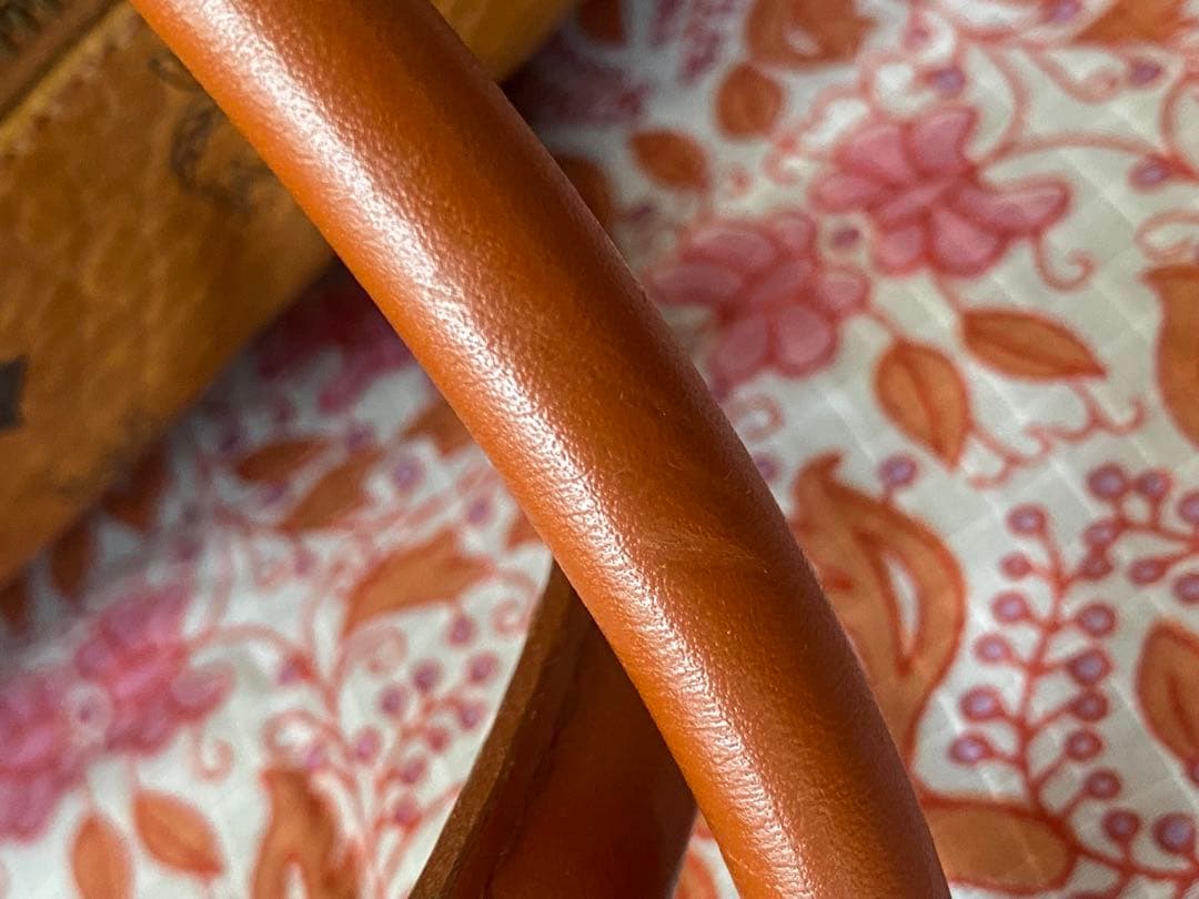 MCM ボストンバッグ 中型 ブラウン