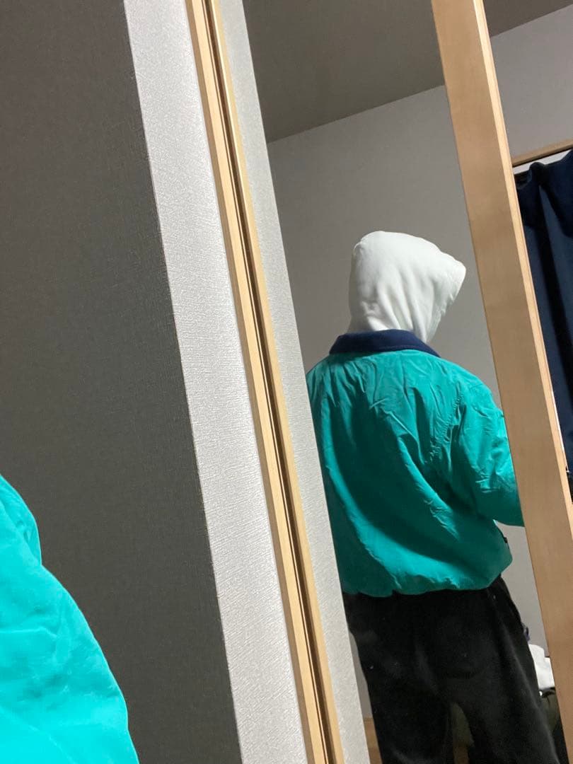 エディバウアー　ウォームアップジャケット　usa製 Lサイズ　80s 黒タグ