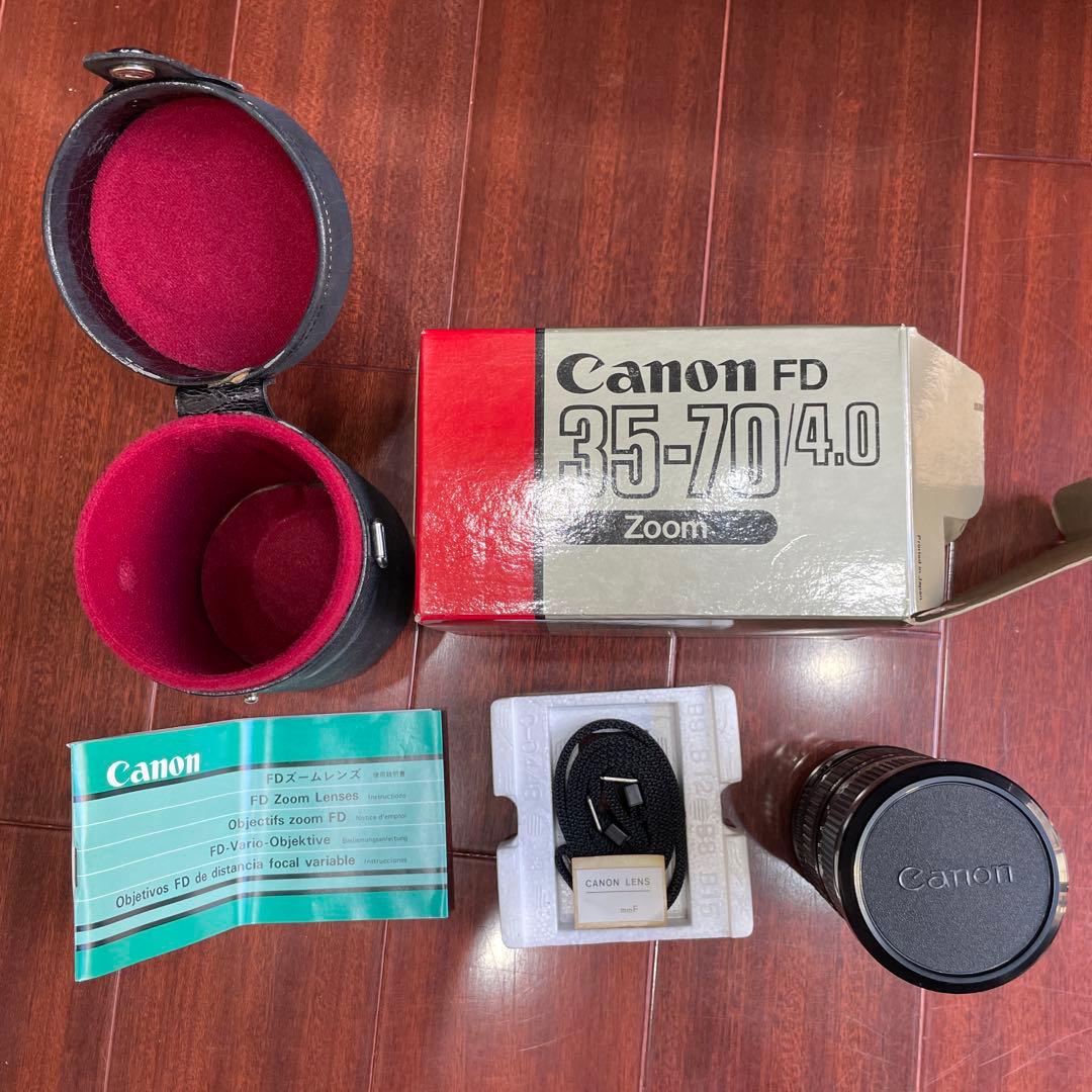 Canon FD 35-70mm f/4.0 ズームレンズ