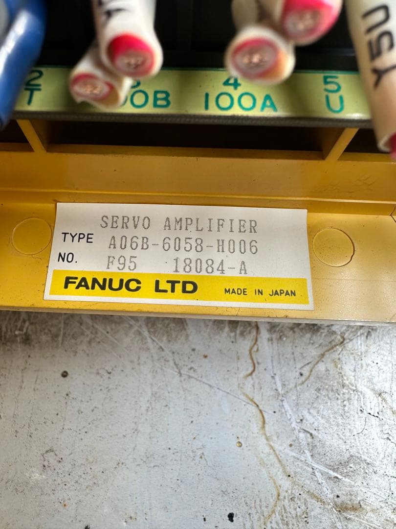 FANUC サーボアンプ A06B-6058-H006