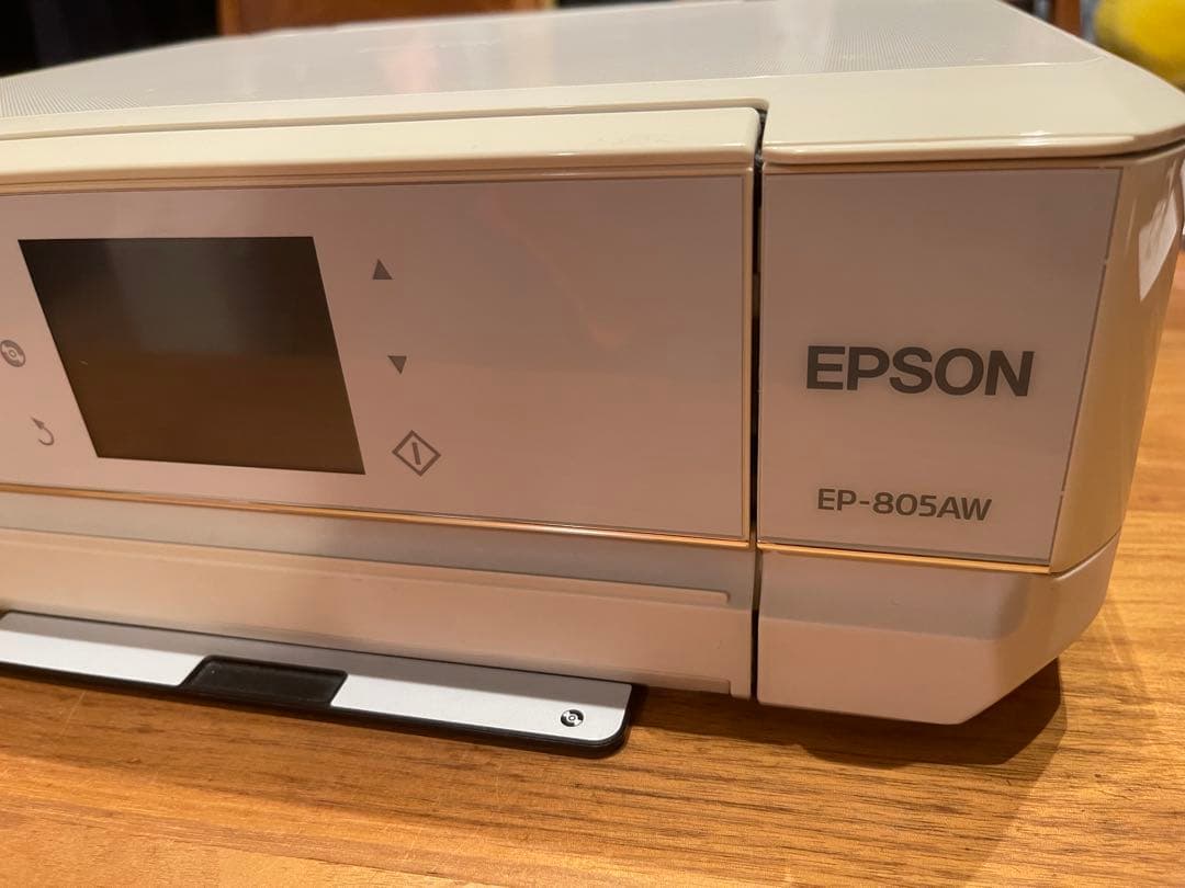 ◆ジャンク品　エプソン・EP805AW プリンター　インク4点付き