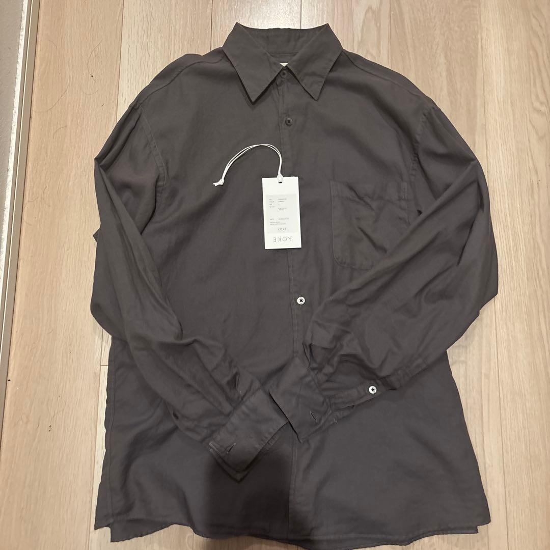 【YOKE】25SS シルクシャツ
