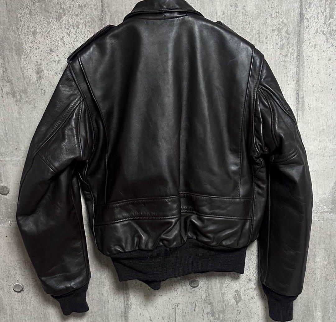 美品schott 674G A-2 G-1 ヴィンテージレザーフライトジャケット