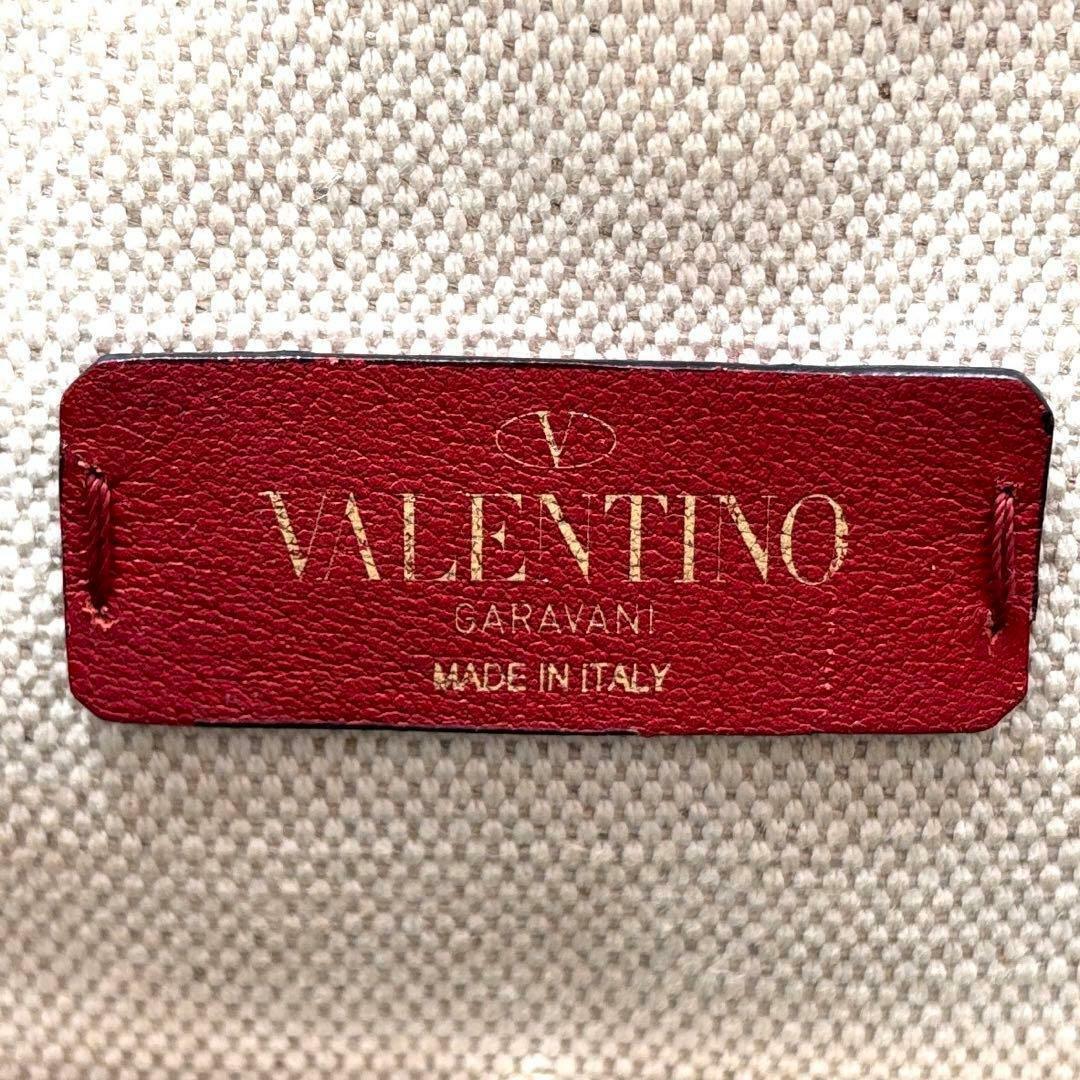 正規品 ヴァレンティノ トートバッグ 大容量 キャンバス レザー ユニセックス