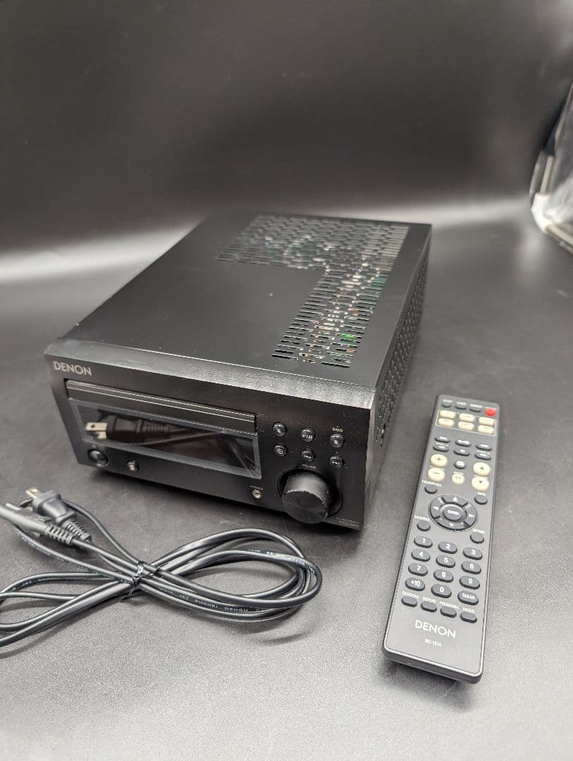 DENON デノン RCD-M41 CDレシーバー ブラック 2021年 動作品