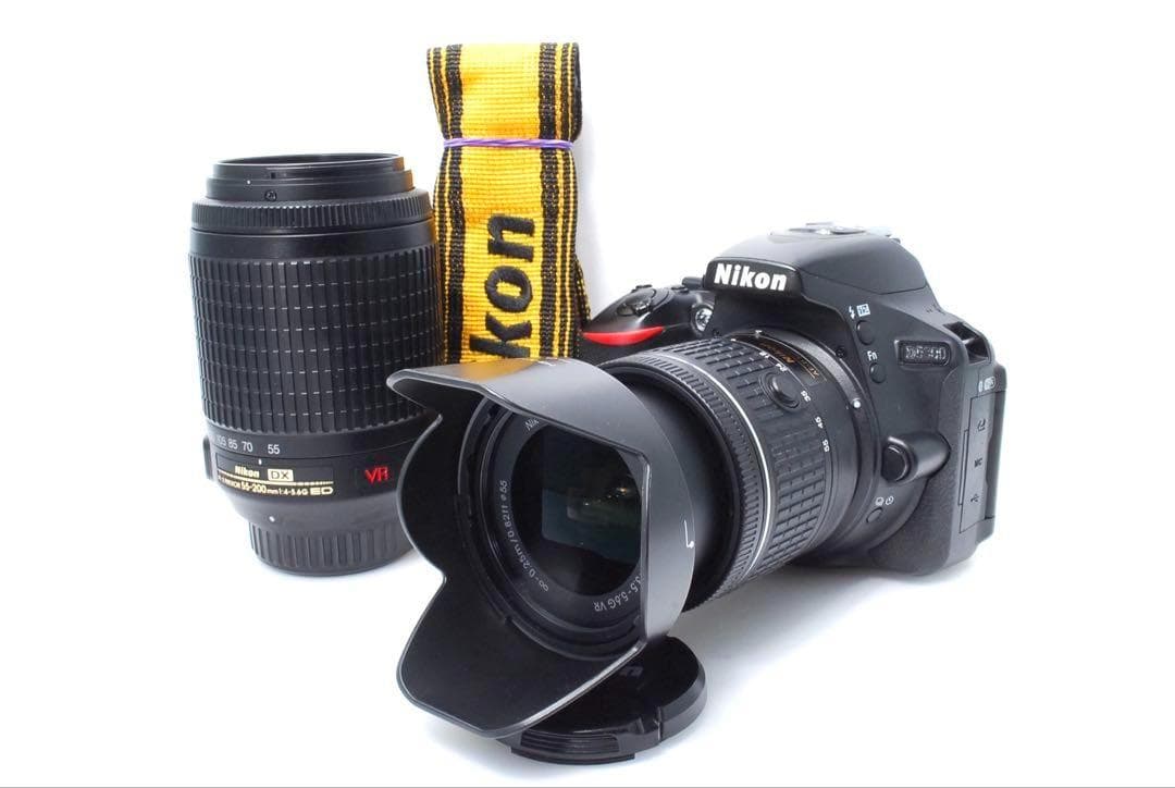 ✨Nikon D5600 ニコン✨ダブルレンズ✨Wi-Fi接続✨入門モデル✨