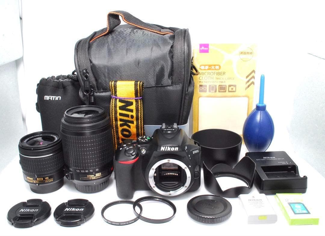 ✨Nikon D5600 ニコン✨ダブルレンズ✨Wi-Fi接続✨入門モデル✨