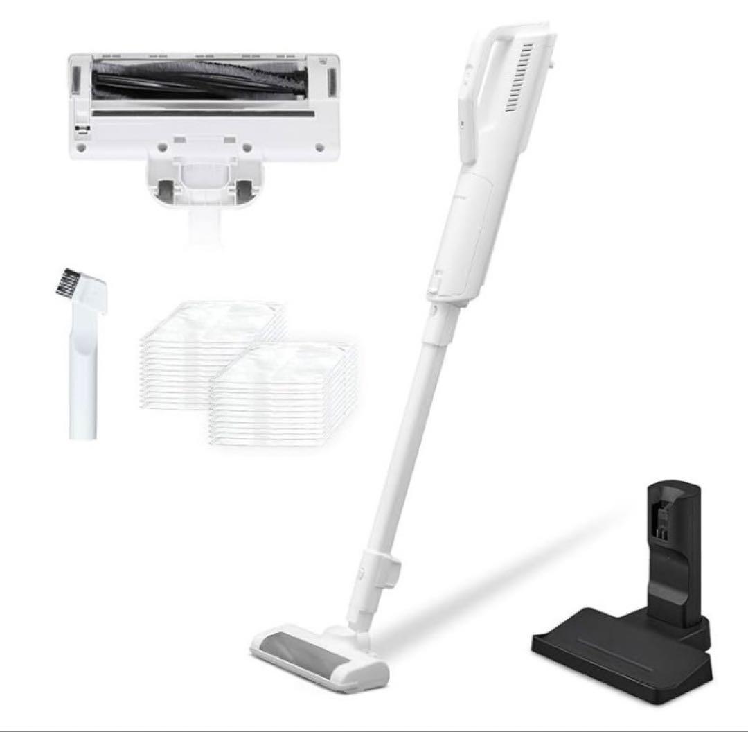 IRIS OHYAMA スティッククリーナー SBD-77P-W ホワイト