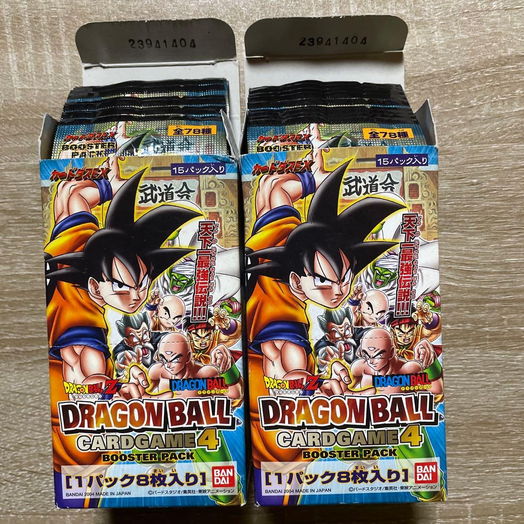 カードダスEX ドラゴンボール　第4弾　ブースターパック　28パック　未開封