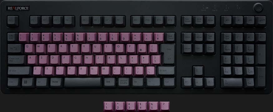 東プレREALFORCE R3/R3S キーキャップ M0325J M0326J