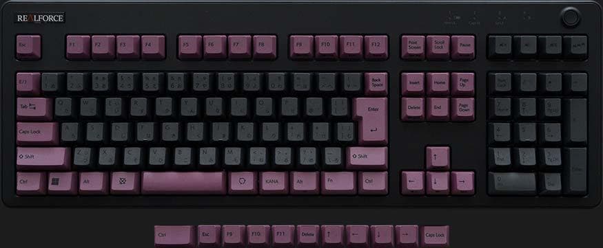 東プレREALFORCE R3/R3S キーキャップ M0325J M0326J