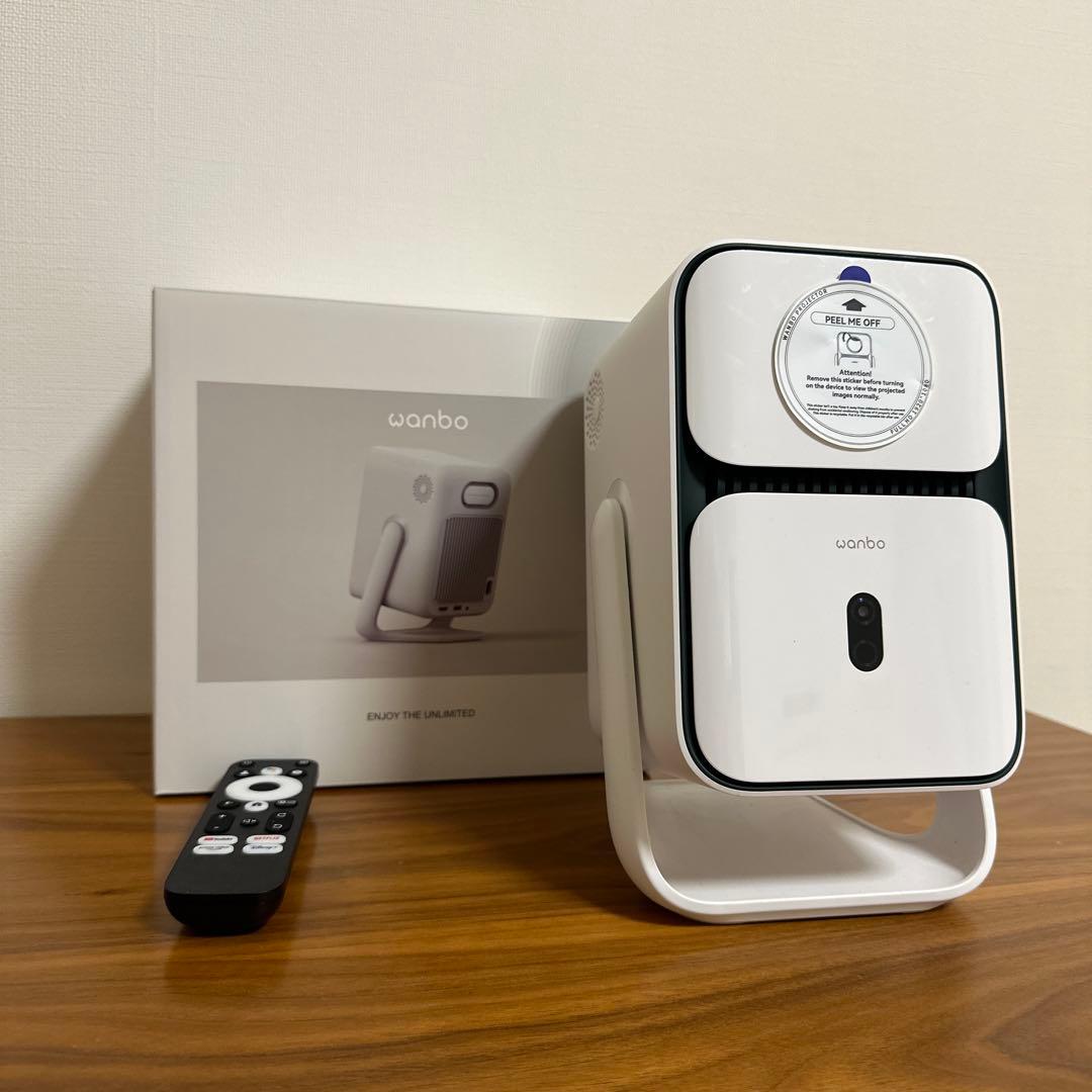あまじみこ　Wanbo T2 Ultra プロジェクター