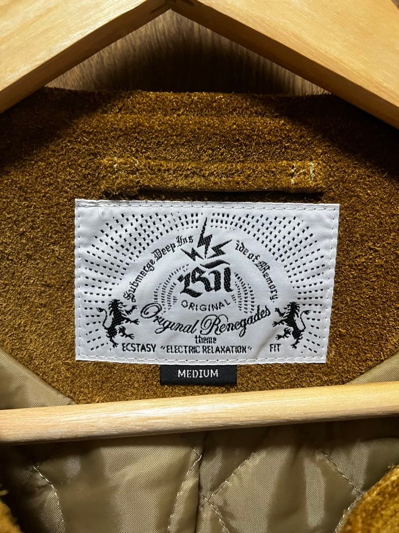 BAL レザージャケット　スウェード