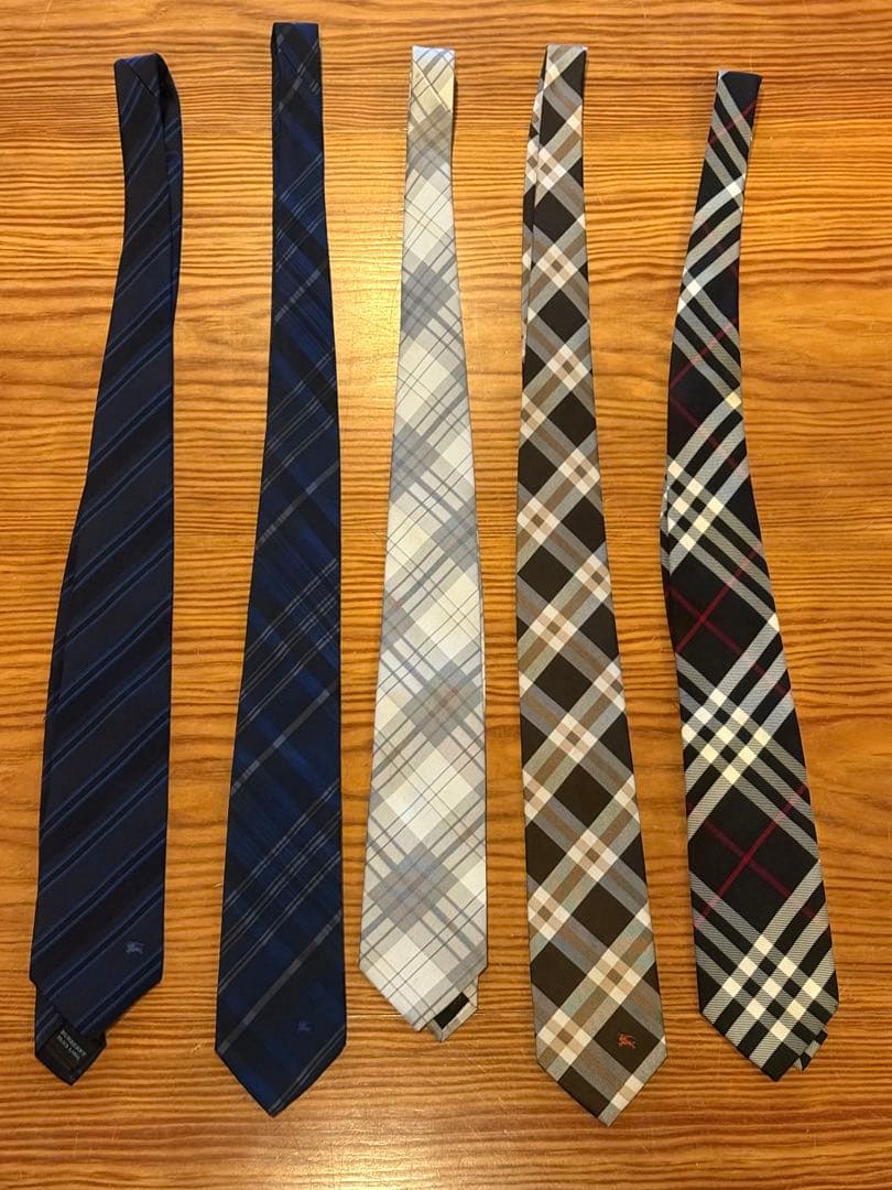Burberry Black Labelバーバリーブラックレーベル ネクタイ5本
