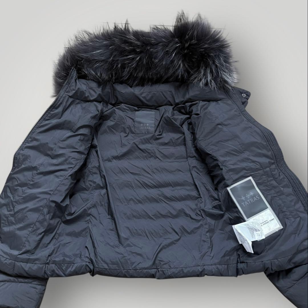 2024年モデル　美品　TATRAS VARENA ファー　ダウンジャケット 黒
