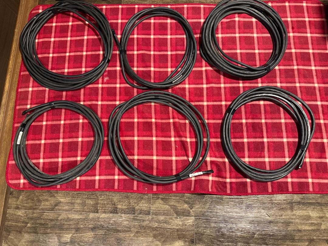 カナレ スピーカーケーブル 4S11G 6m×3本 11m×2本 6.5m×1本