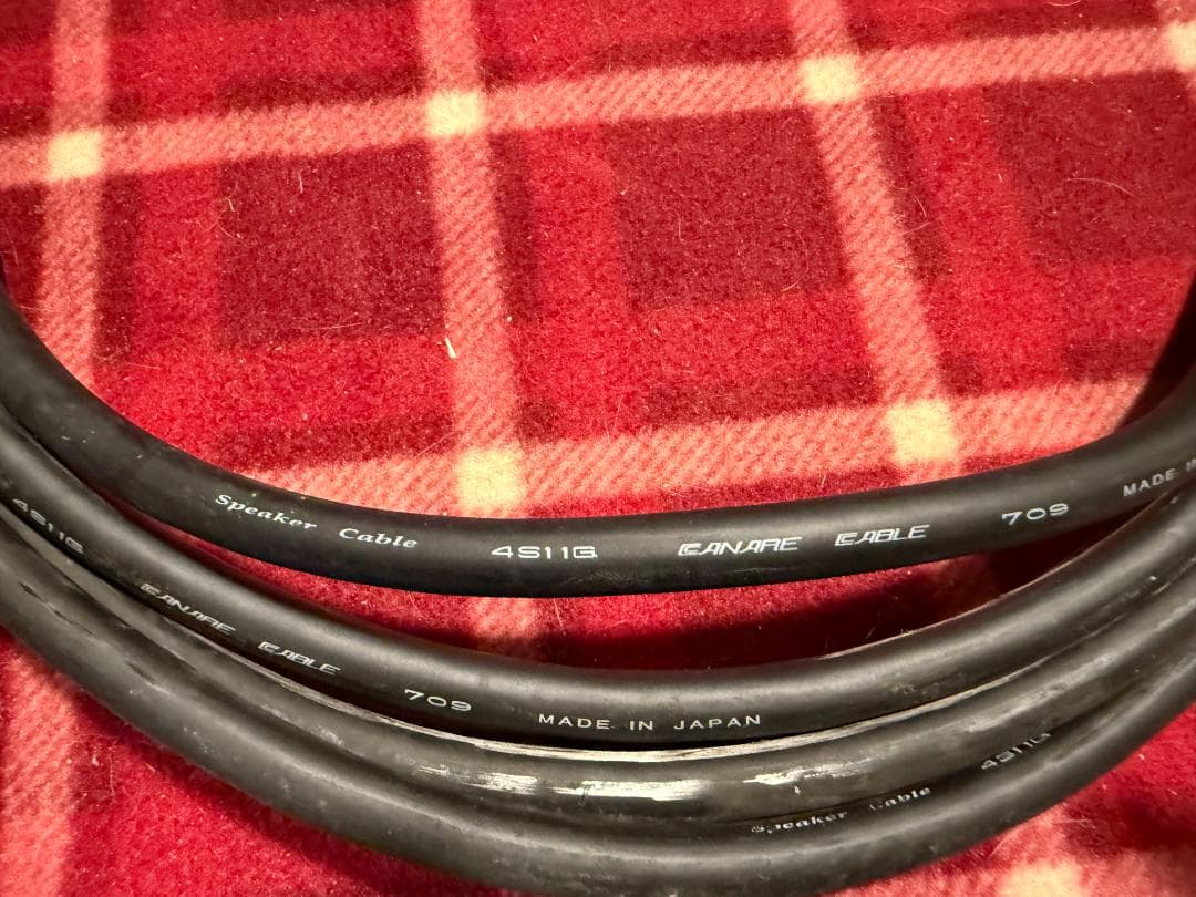 カナレ スピーカーケーブル 4S11G 6m×3本 11m×2本 6.5m×1本