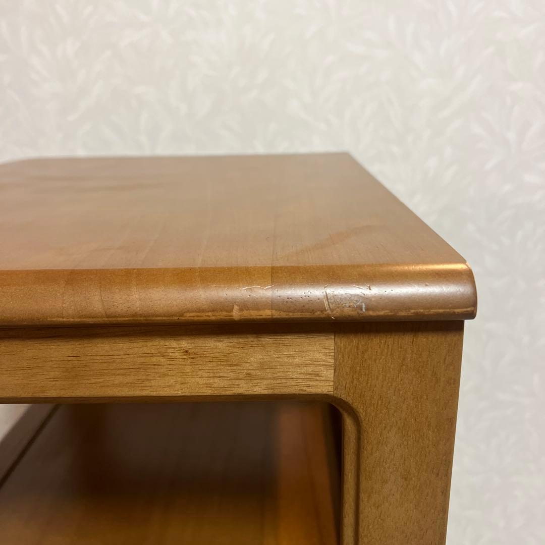 karimoku カリモク 家具 電話台 花台 飾り棚 高級家具 レンジ台