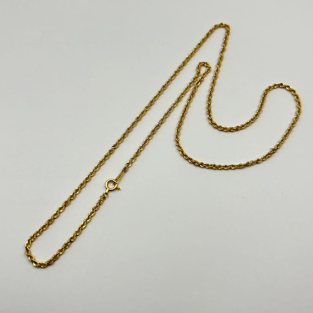 K18 750 YG イエローゴールド ネックレス