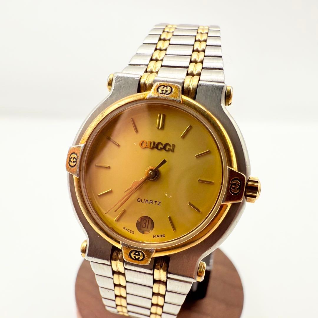 【動作未確認】GUCCI グッチ　腕時計　9000L レディース　クォーツ