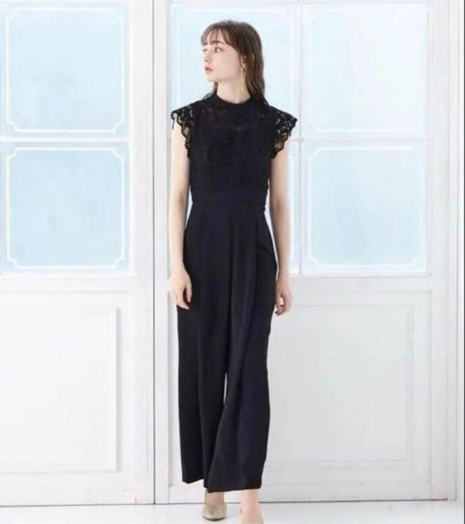 エメ　パンツドレス（ブラック）