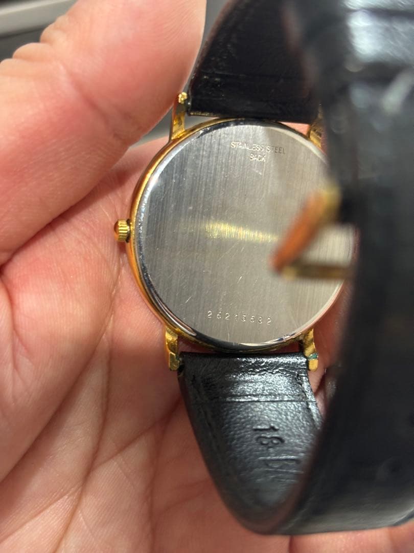 稼働品 ロンジン PRESENCE メンズ腕時計