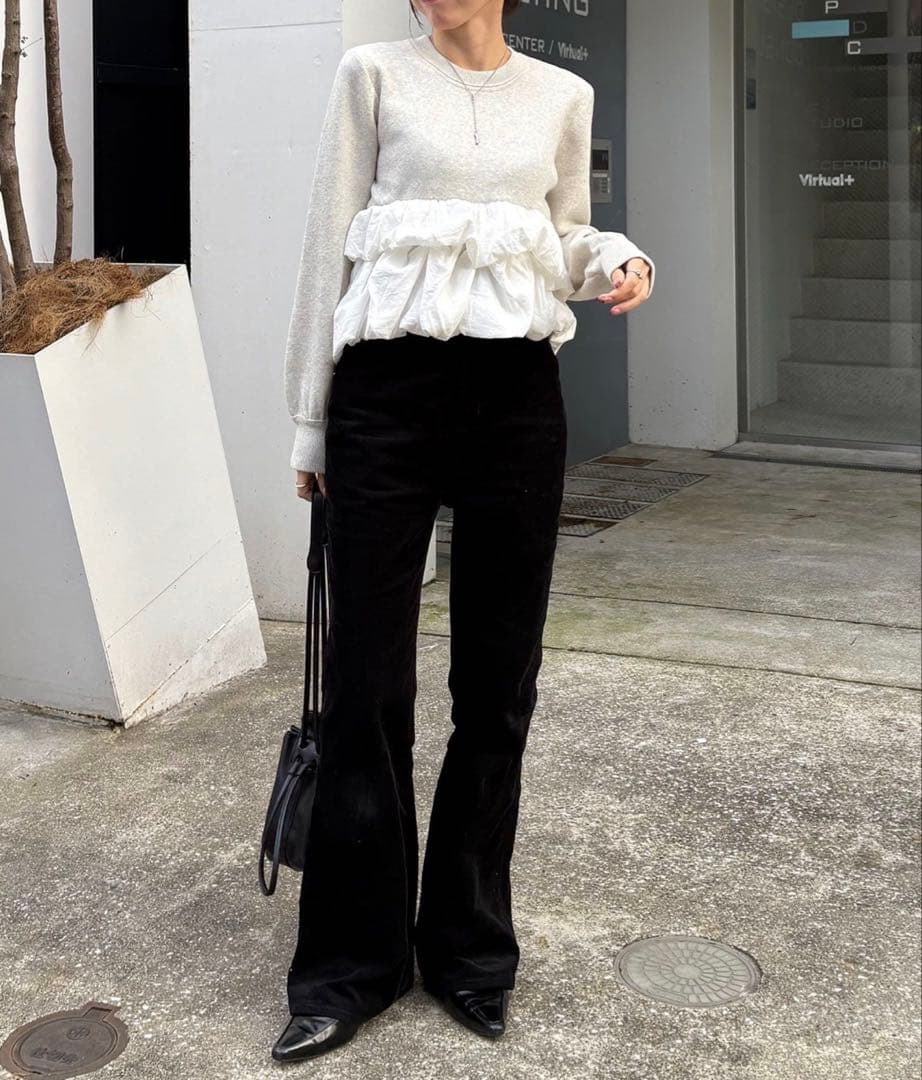 CAPRICIEUX LE'MAGE＊バルーンティアードプルオーバー