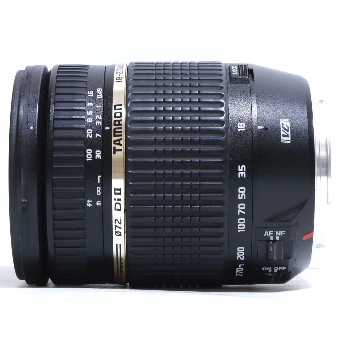 ★一本で標準+望遠レンズ&手ブレ★ Tamron 18-270 for キャノン