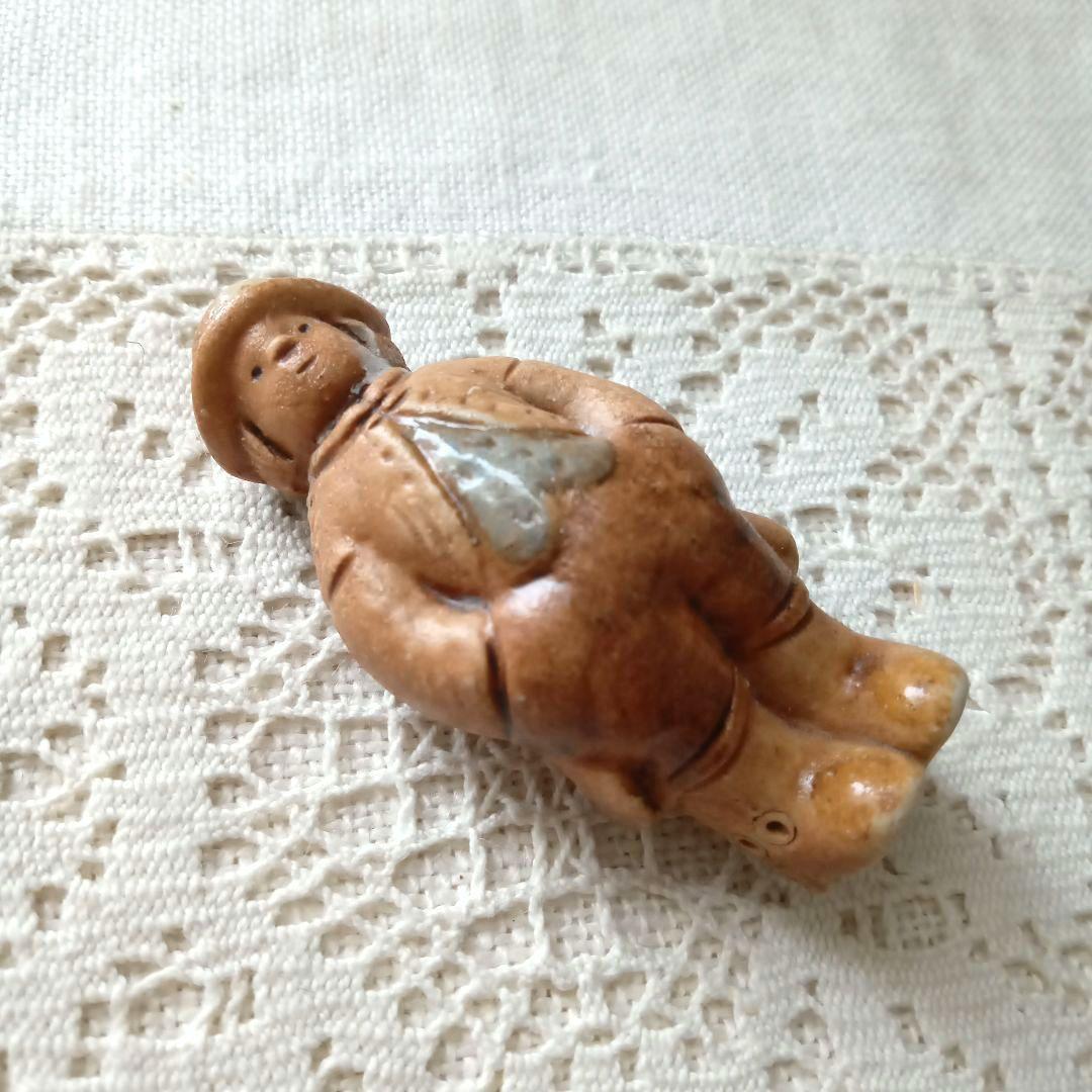 北欧ヴィンテージ　 Rutebo keramik　陶器男性フィギュア