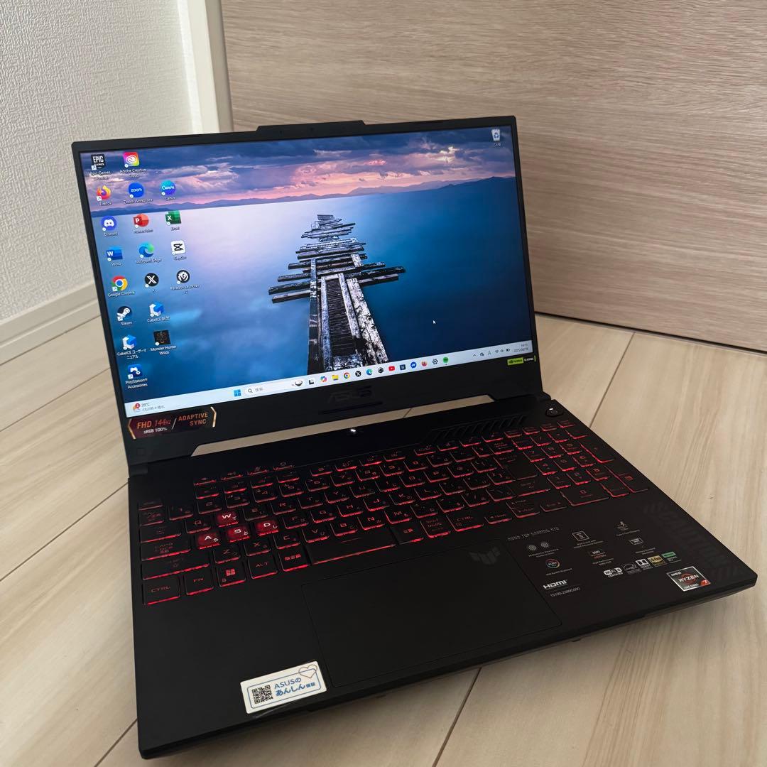 ゲーミングPC RTX4050 保証付き