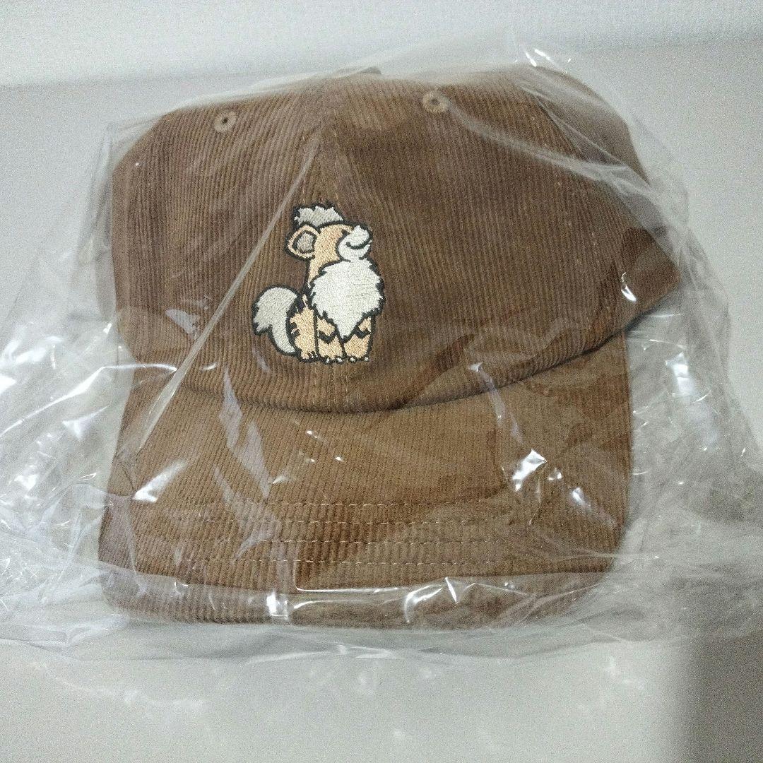 ポケモン　ガーディ　コーデュロイキャップ My Little Bestie