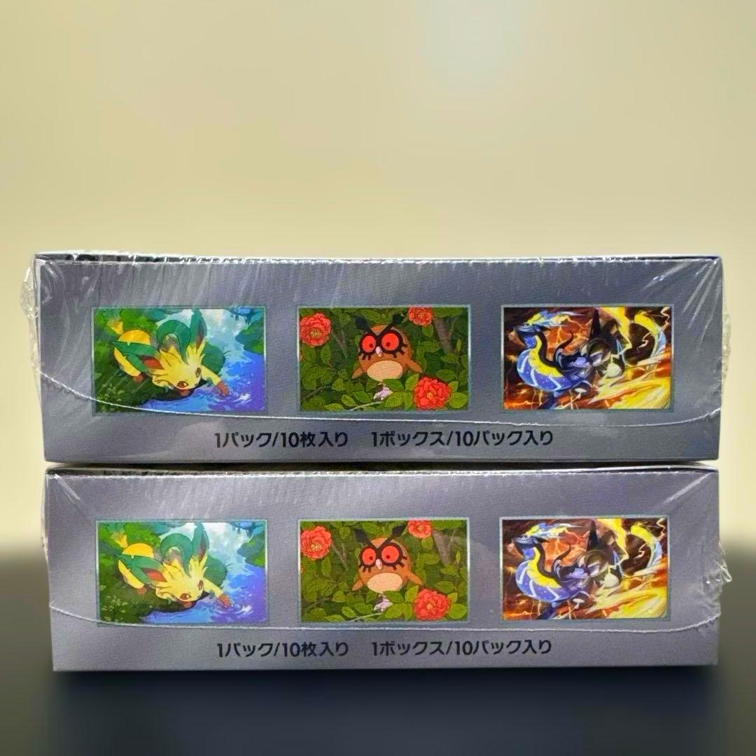 ポケモンカード テラスタルフェス ex 未開封シュリンク付きBOX 2BOX