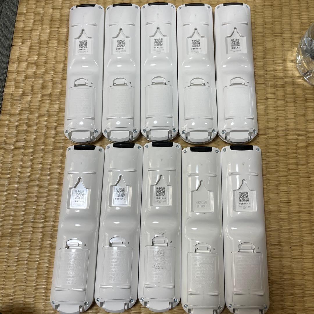 ダイキンエアコンリモコンまとめ売り×10台