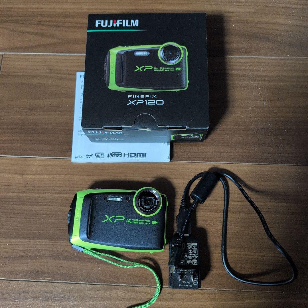 FUJIFILM FINEPIX XP120 防水デジカメ