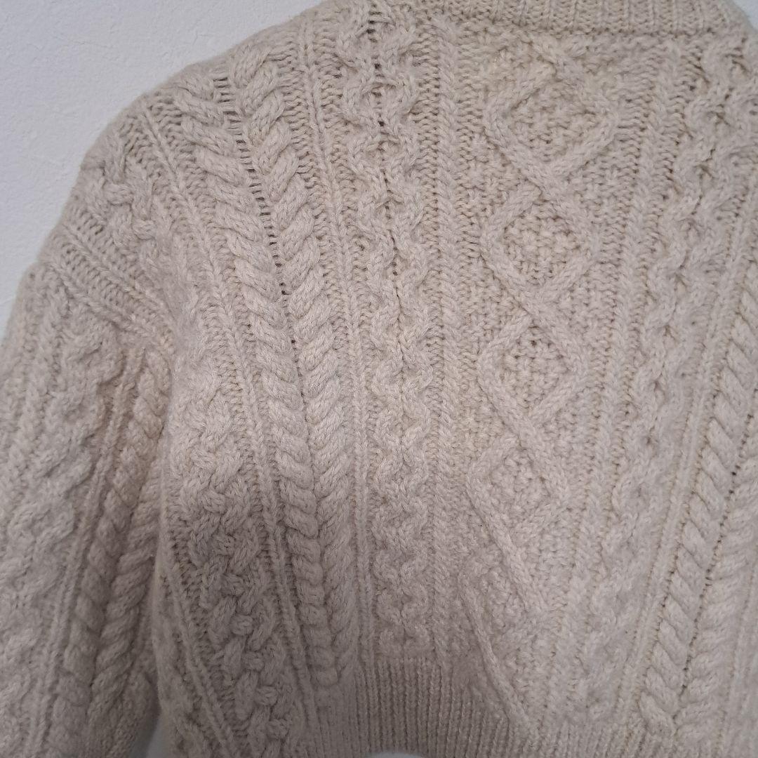 ISABEL MARANT ÉTOILEクロップドケーブルニットセーター34