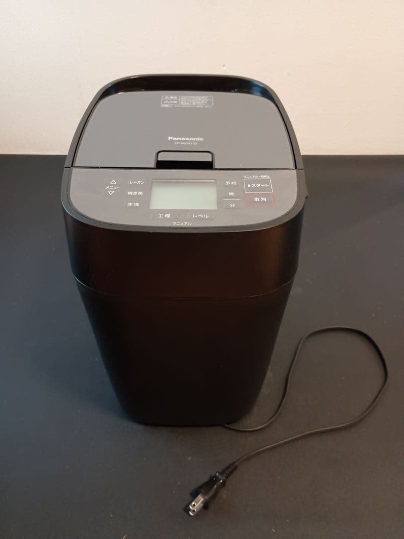 Panasonic ホームベーカリー SD-MDX102 ブラック 1斤タイプ