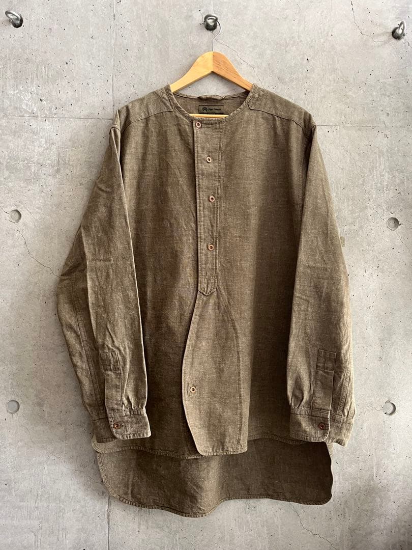 ナイジェルケーボン　フレンチアーミーシャツ