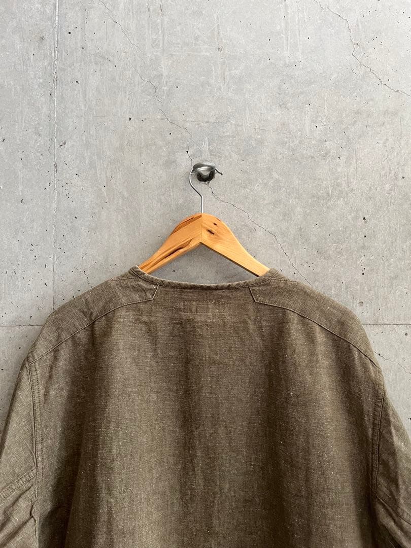 ナイジェルケーボン　フレンチアーミーシャツ