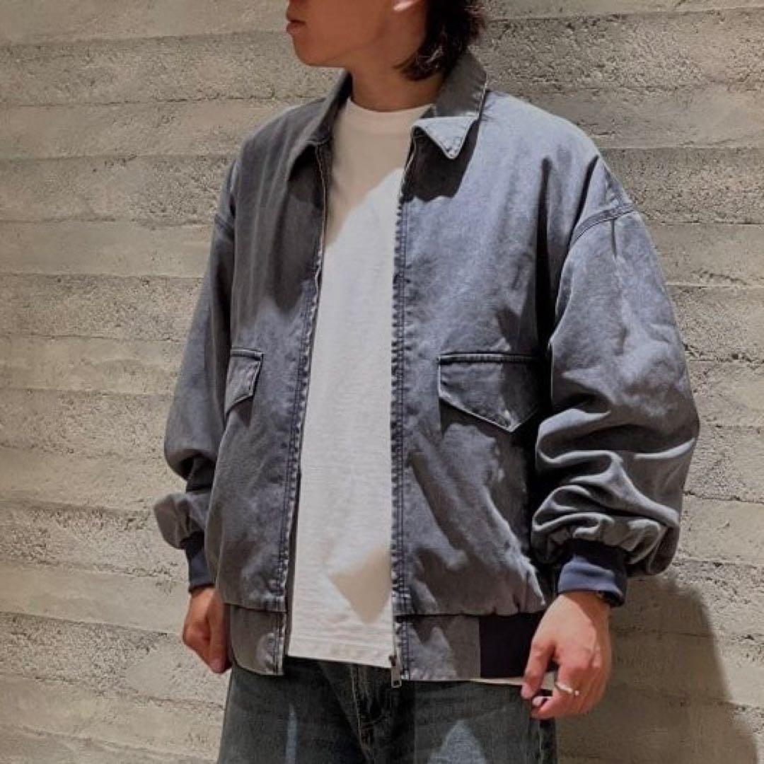 【美品】 BEAMS ビームス フェードワークブルゾン グレー S