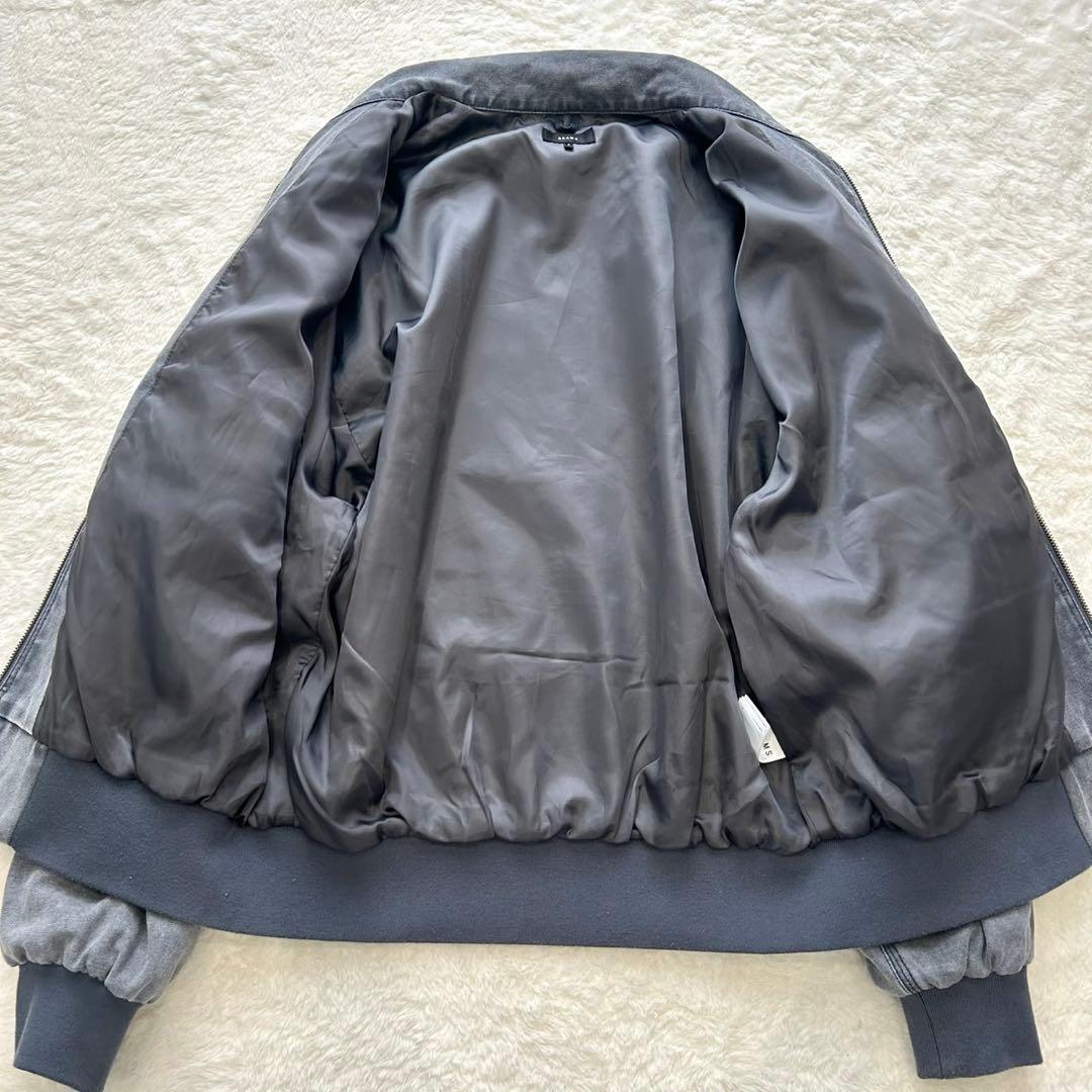 【美品】 BEAMS ビームス フェードワークブルゾン グレー S