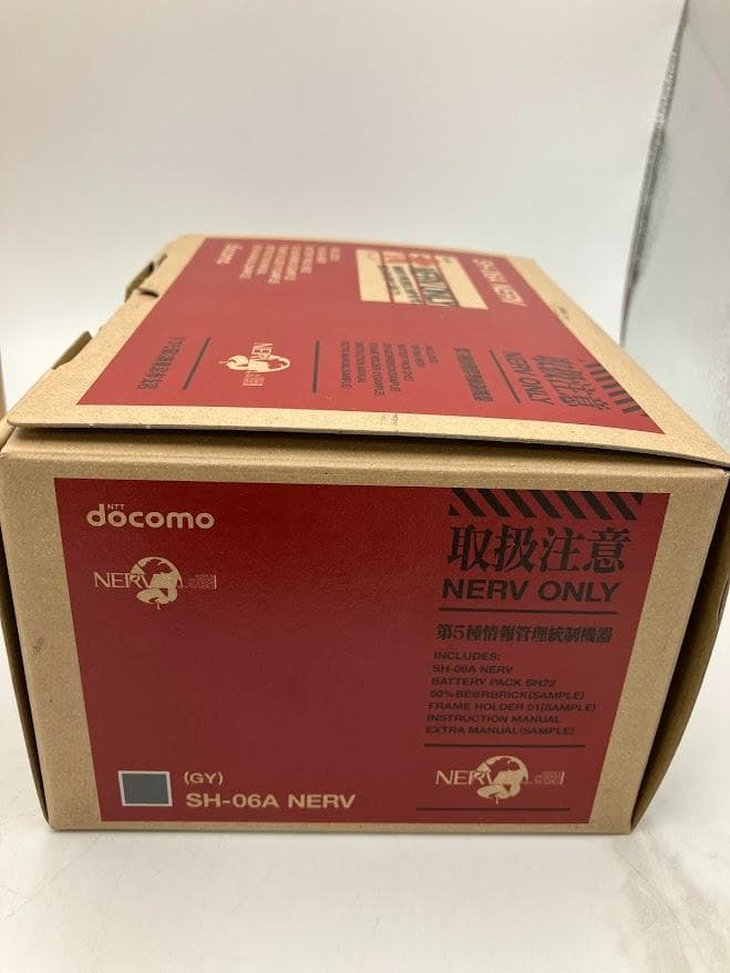 【激レア】 SH-06A NERV　エヴァンゲリオン　携帯電話 本体　ガラケー