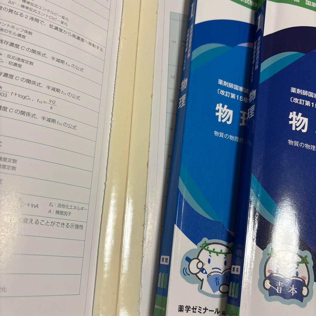 青本、青問　9巻セット　書き込みなし　薬剤師国家試験第111回