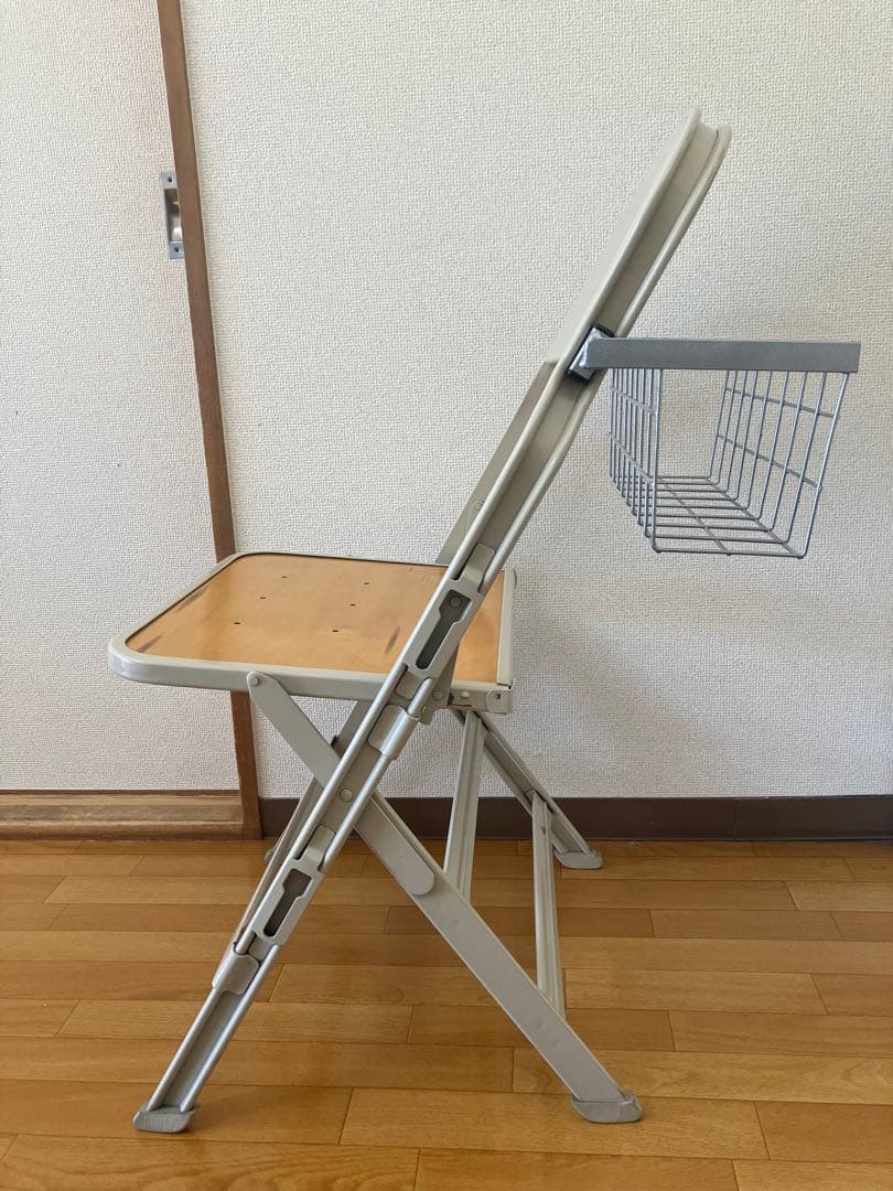 CLARIN FOLDING CHAIR カゴ付き