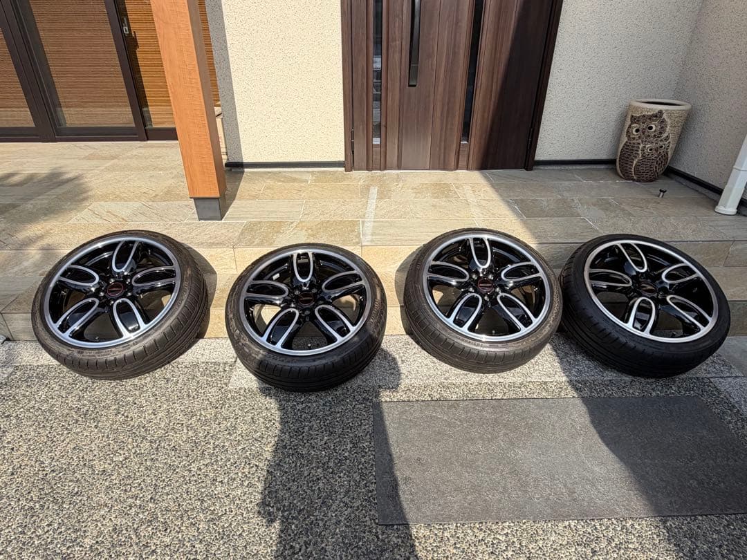 18インチ 205/40R18 ミニJCW純正タイヤホイールセット