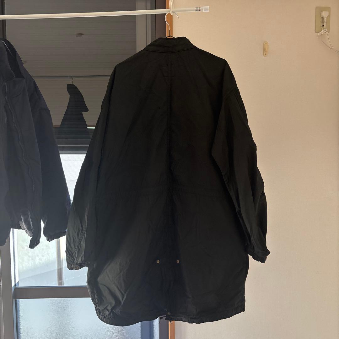 losalios フィッシュテールモッズコート 黒染め Anytee