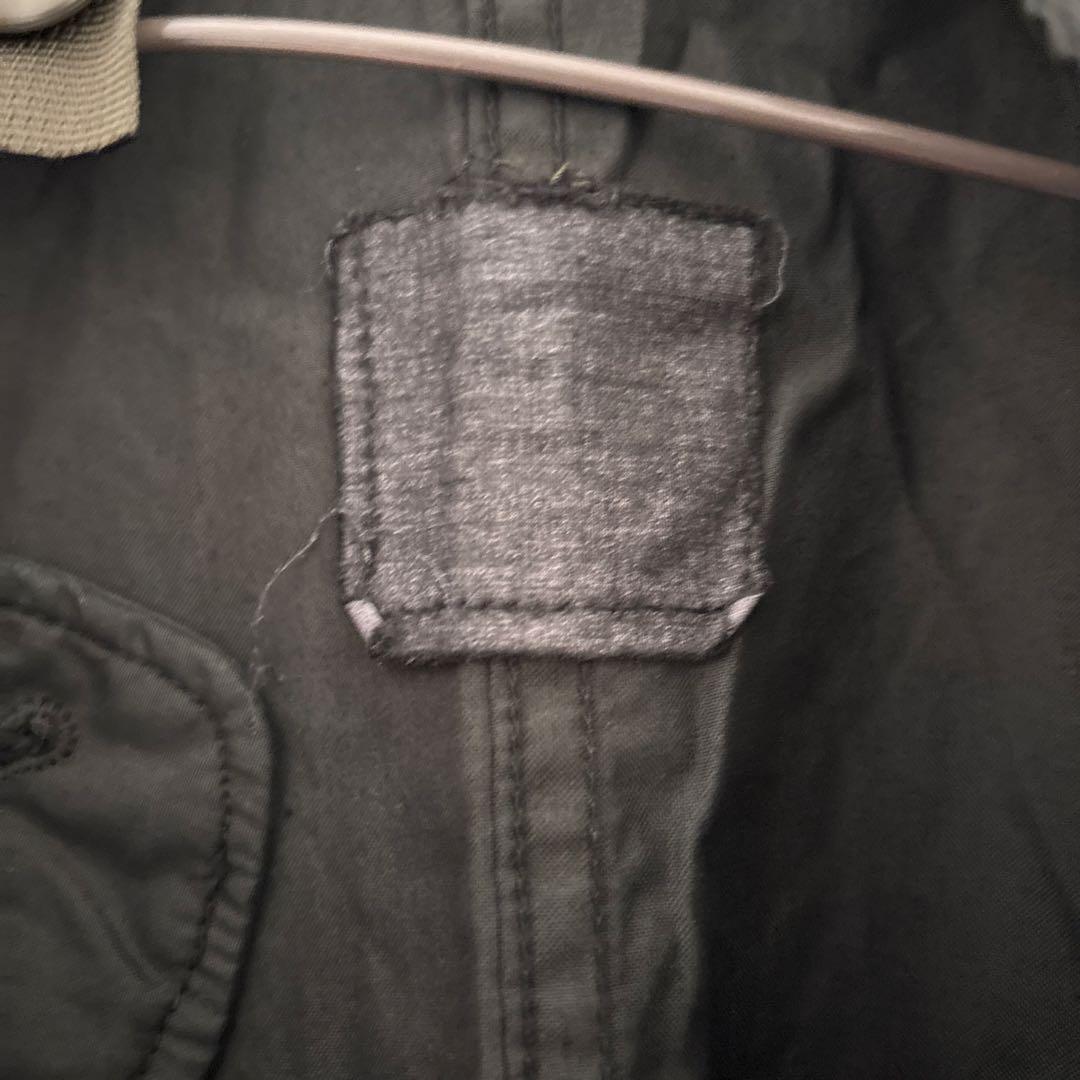 losalios フィッシュテールモッズコート 黒染め Anytee