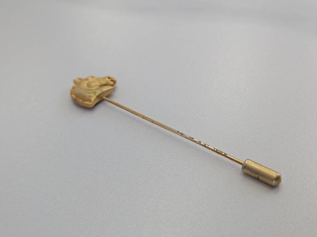 エルメス HERMES ブローチ ホース ホースピンブローチ レディース