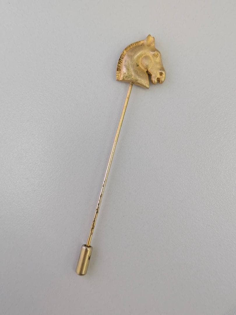 エルメス HERMES ブローチ ホース ホースピンブローチ レディース