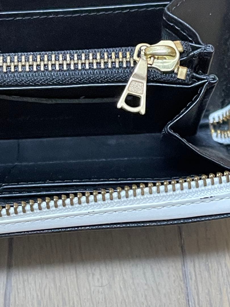 美品 GENTIL BANDIT ジャンティバンティ長財布 ラウンドファスナー