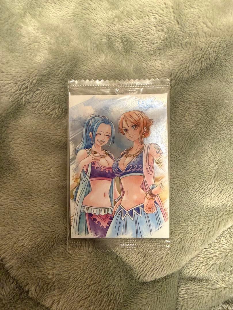 ワンピースウエハース　カード　ビビ&ナミ